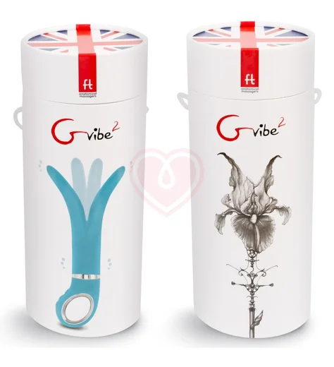 Вибратор Gvibe G-vibe 2 голубой фото 2