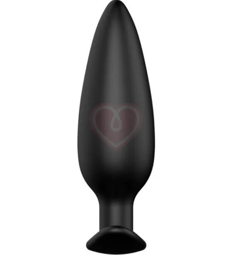 Анальная пробка со смещенным центром тяжести Erozon 07 черная фото 3