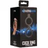 Двойное кольцо с электростимуляцией Shots Cock Ring with Ballstrap фото 3