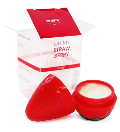 Крем для стимуляции сосков Exsens Oh My Strawberry Клубника 8 мл фото 2