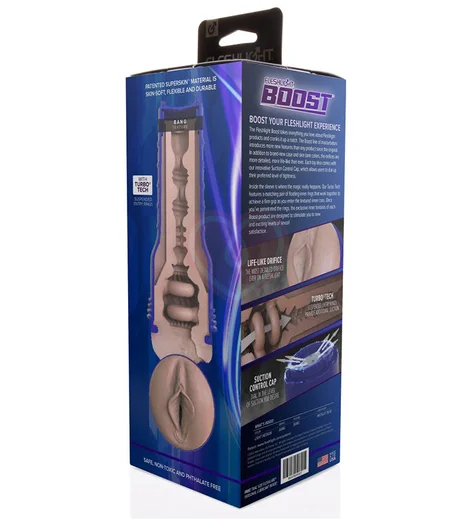 Мастурбатор Fleshlight Boost Bang Brown вагина фото 7