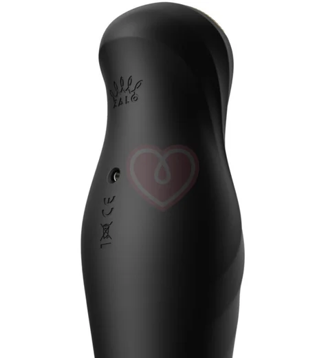 Пульсирующий вибратор с дистанционным управлением  Zalo King чёрный фото 6