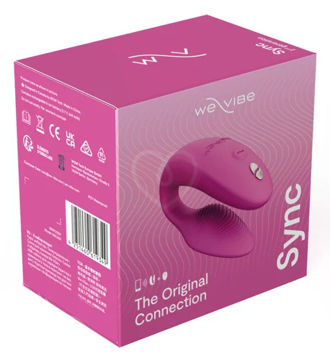 Вибратор для пар We-Vibe Sync 2 розовый фото 2