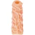 Реалистичная насадка с открытой головкой Kokos Nude Sleeve NS004-M фото 5