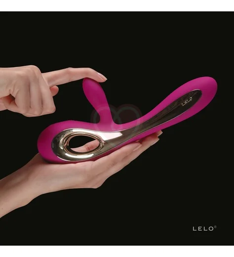 Вибратор с клиторальным стимулятором LELO Soraya розовый фото 2