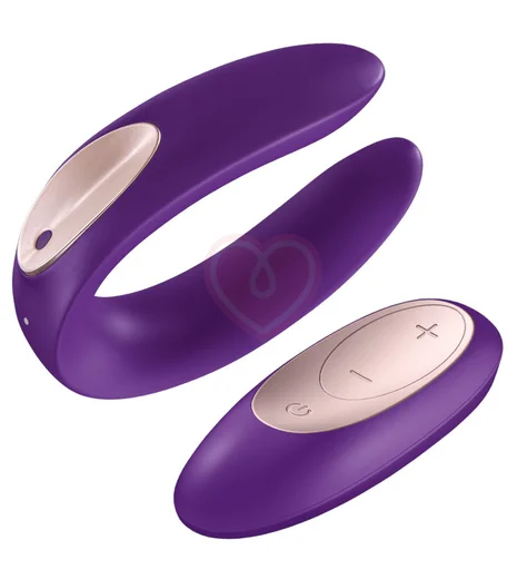 Стимулятор для пар с пультом управления Satisfyer Partner Toy Plus Remote фиолетовый фото 10