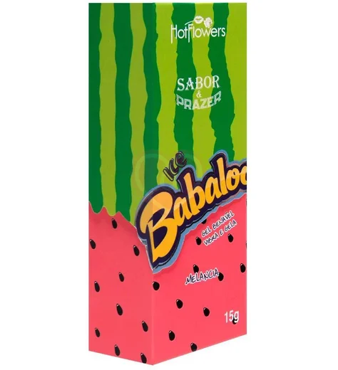 Гель для орального секса с эффектом холодка Ice Babaloo и вкусом арбуза 15 г фото 2