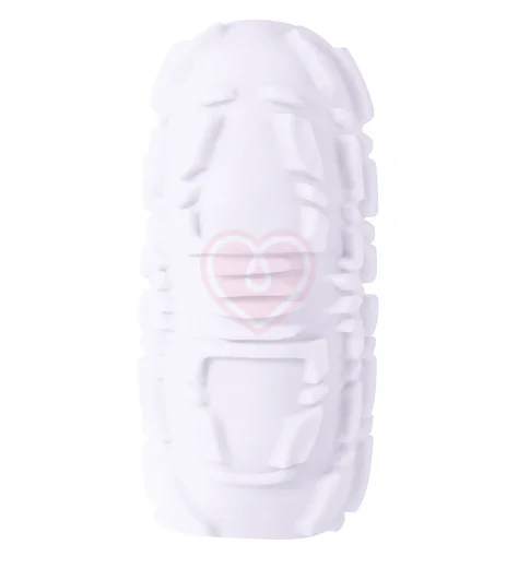 Мастурбатор с двухсторонним рельефом Marshmallow Maxi Fruity белый фото 3