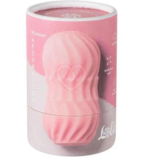Мастурбатор с двойным рельефом Marshmallow Dreamy розовый фото 3
