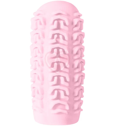 Мастурбатор с двухсторонним рельефом Marshmallow Maxi Sugary розовый фото 4