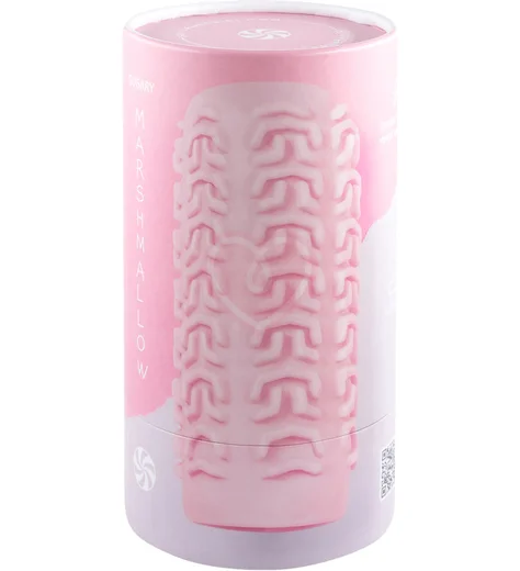 Мастурбатор с двухсторонним рельефом Marshmallow Maxi Sugary розовый фото 5