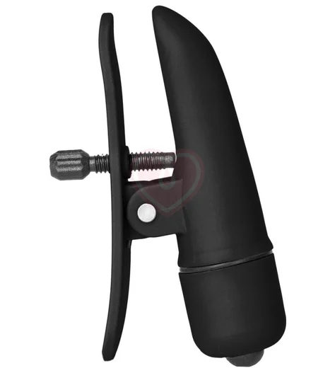 Зажимы на соски с вибрацией Nipple Play Nipplettes чёрные фото 3