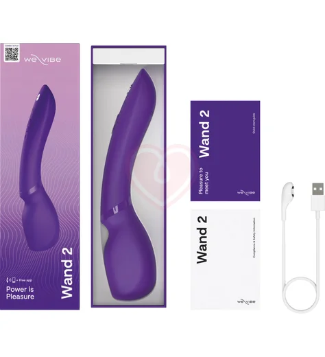 Массажёр We-Vibe Wand 2 фиолетовый фото 5