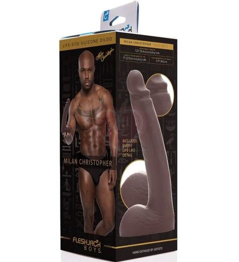 Реалистичный фаллоимитатор Fleshjack Milan Christopher фото 4