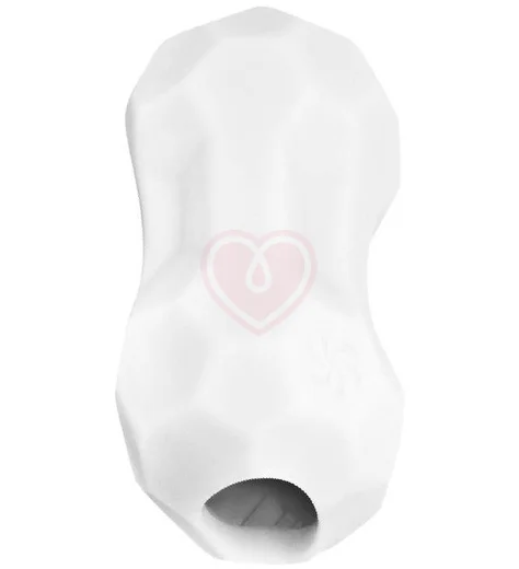 Мастурбатор с двойным рельефом Marshmallow Dreamy белый фото 4