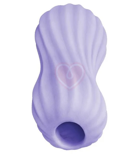 Мастурбатор с двойным рельефом Marshmallow Fuzzy Lavander лавандовый фото 6