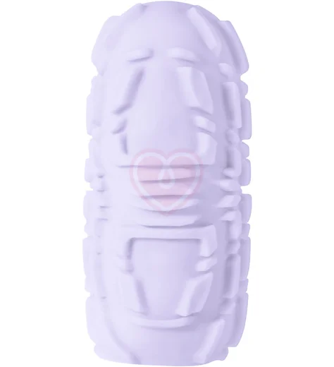 Мастурбатор с двухсторонним рельефом Marshmallow Maxi Fruity фиолетовый фото 3