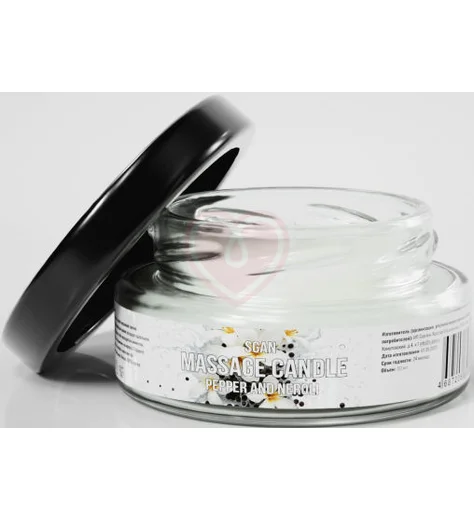 Массажная свеча Sgan перец и нероли 50 мл фото 2