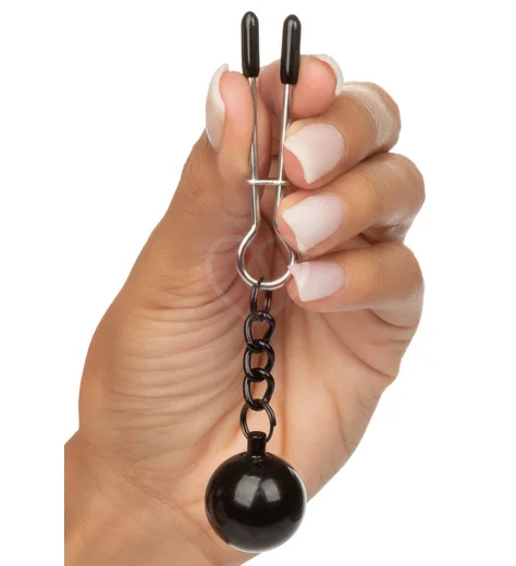 Зажимы-прищепки для сосков с шариками Nipple Grips фото 2