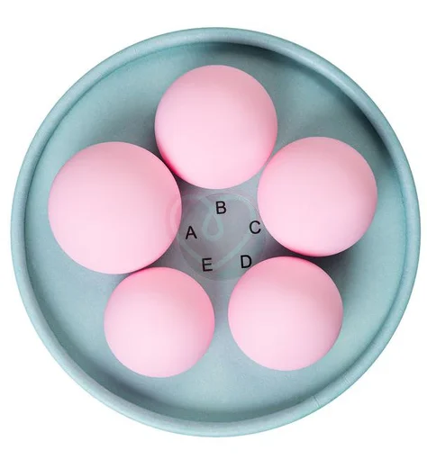 Набор из 5 вагинальных шариков Flovetta Tulips розовый фото 7