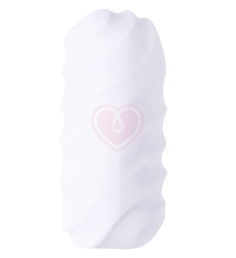 Мастурбатор с двухсторонним рельефом Marshmallow Maxi Juicy белый фото 3