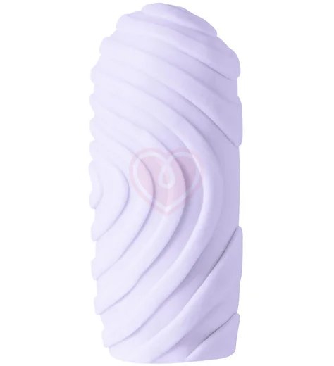 Мастурбатор с двухсторонним рельефом Marshmallow Maxi Sugary фиолетовый фото 2