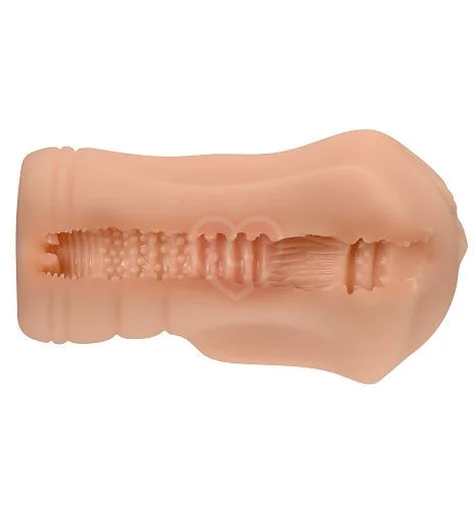 Мастурбатор вагина с вибрацией Real Women Vibration телесный фото 4