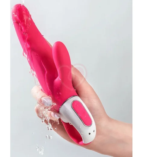 Вибратор Satisfyer Vibes Mr. Rabbit красный фото 4