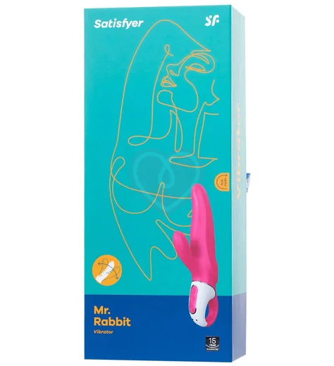 Вибратор Satisfyer Vibes Mr. Rabbit красный фото 7