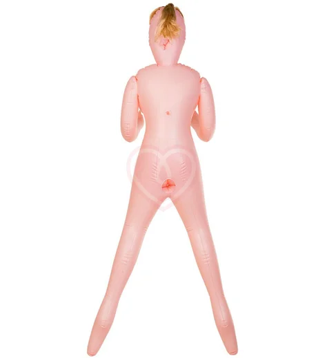 Надувная кукла с тремя отверстиями Dolls-X by Toyfa Hannah блонд фото 3