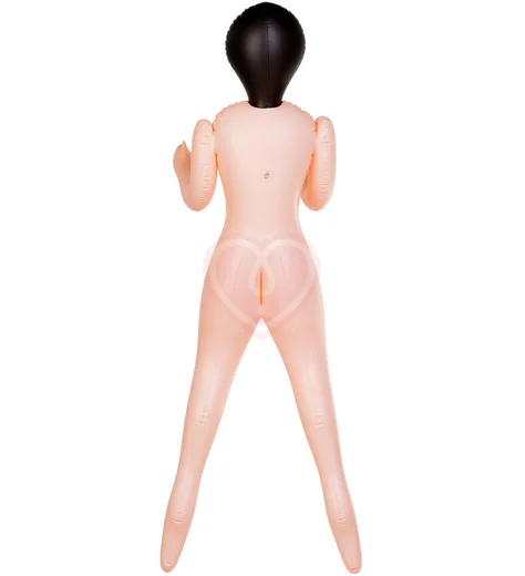 Надувная кукла с двумя отверстиями Dolls-X by Toyfa Jennifer шатенка фото 2