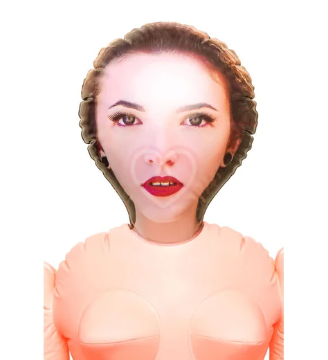 Надувная кукла с двумя отверстиями Dolls-X by Toyfa Jennifer шатенка фото 5