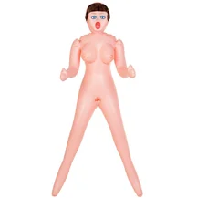 Надувная кукла с тремя отверстиями Dolls-X by Toyfa Grace шатенка