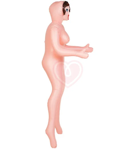 Надувная кукла с тремя отверстиями Dolls-X by Toyfa Grace шатенка фото 3