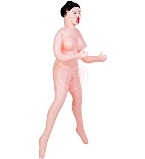 Надувная кукла с тремя отверстиями Dolls-X by Toyfa Scarlett брюнетка фото 3