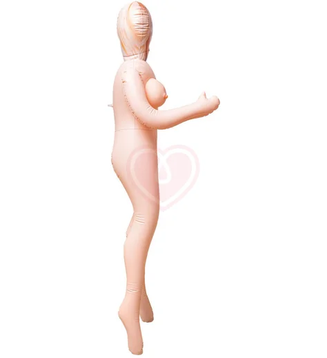 Надувная кукла с тремя отверстиями Dolls-X by Toyfa Lilit блондинка фото 3