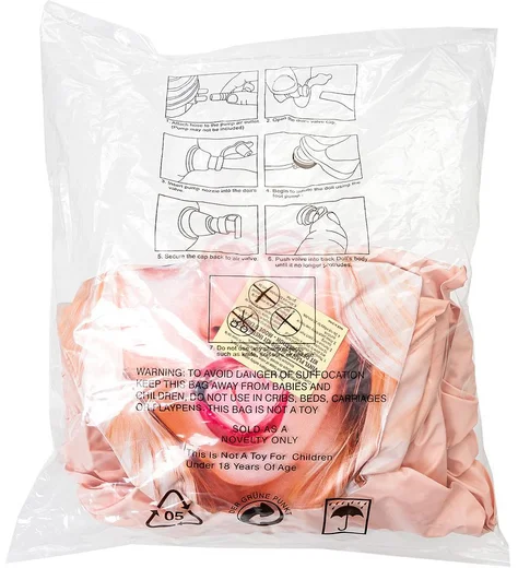 Надувная кукла с тремя отверстиями Dolls-X by Toyfa Lilit блондинка фото 5