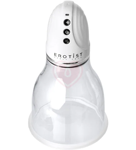 Вакуумная помпа для женской груди Erotist Adult Toys прозрачная фото 2