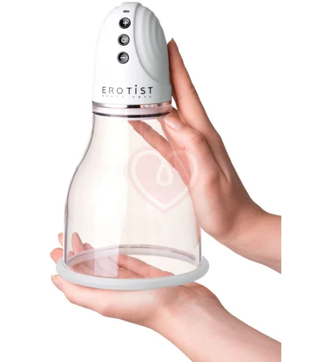 Вакуумная помпа для женской груди Erotist Adult Toys прозрачная фото 6