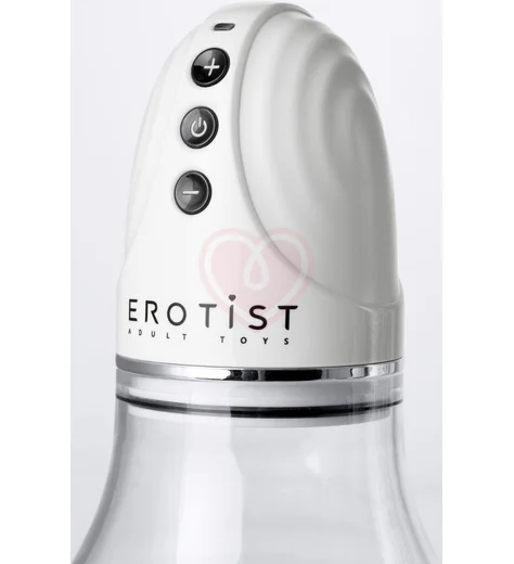 Вакуумная помпа для женской груди Erotist Adult Toys прозрачная фото 7