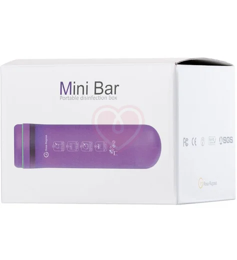 Контейнер для обработки секс-игрушек ультрафиолетом Rosa Rugosa Mini Bar фиолетовый фото 8