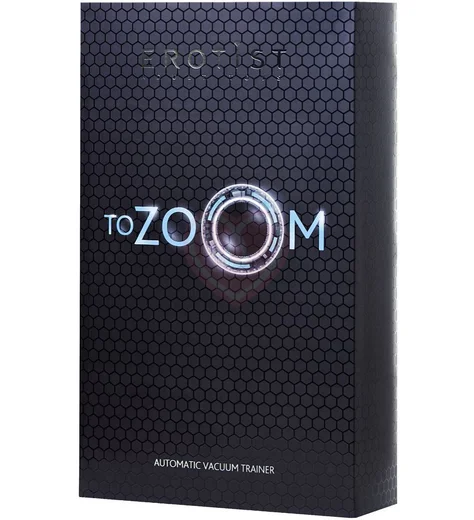 Вакуумный тренажёр для увеличения члена Erotist Adult Toys ToZoom чёрный фото 3