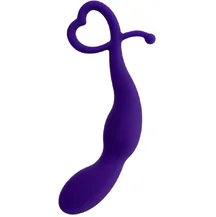 Анальная пробка с волнообразным рельефом ToDo by Toyfa Wlap фиолетовая