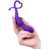Анальная пробка с волнообразным рельефом ToDo by Toyfa Wlap фиолетовая фото 4