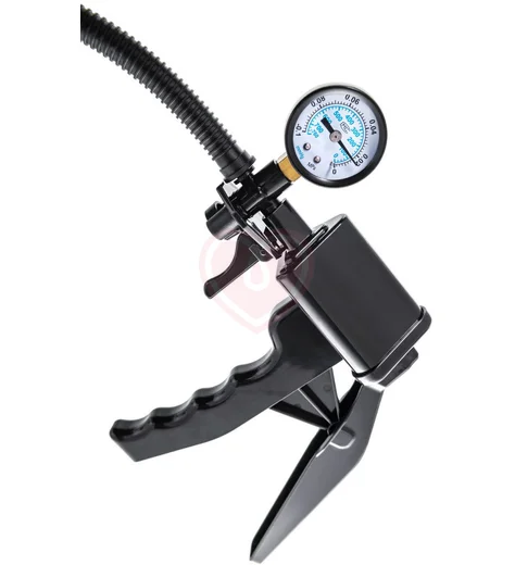 Механическая помпа для увеличения члена Sexus Men Training Viggo чёрная фото 3