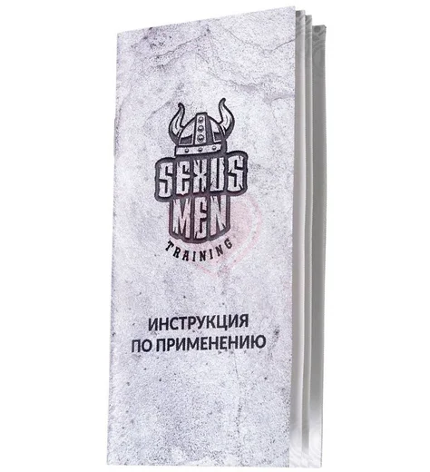 Механическая помпа для увеличения члена Sexus Men Training Viggo чёрная фото 4