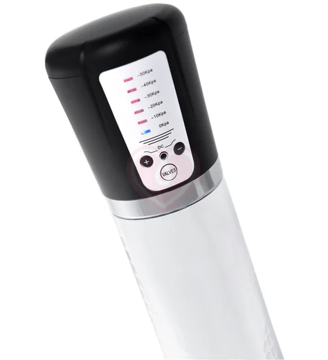 Автоматическая помпа для увеличения члена Sexus Men Expert Sigurd чёрная фото 2