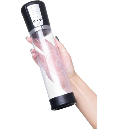 Автоматическая помпа для увеличения члена Sexus Men Expert Sigurd чёрная фото 3