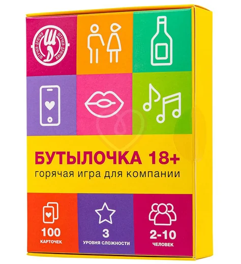 Карточная игра Бутылочка 18+ фото 1