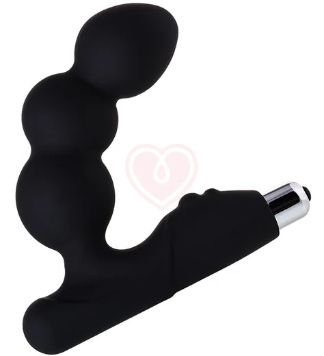 Вибростимулятор простаты с загнутой головкой Erotist Fourth чёрный фото 1